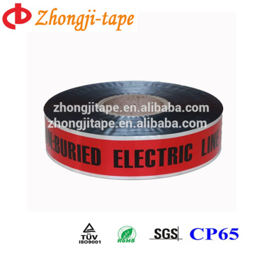 Factory supply underground electric line warning tape